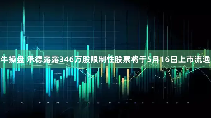 牛操盘 承德露露346万股限制性股票将于5月16日上市流通